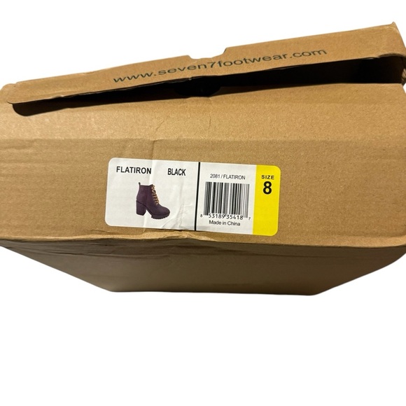 NWT Seven 7 Flatiron Boot Size 8 - Picture 13 of 13